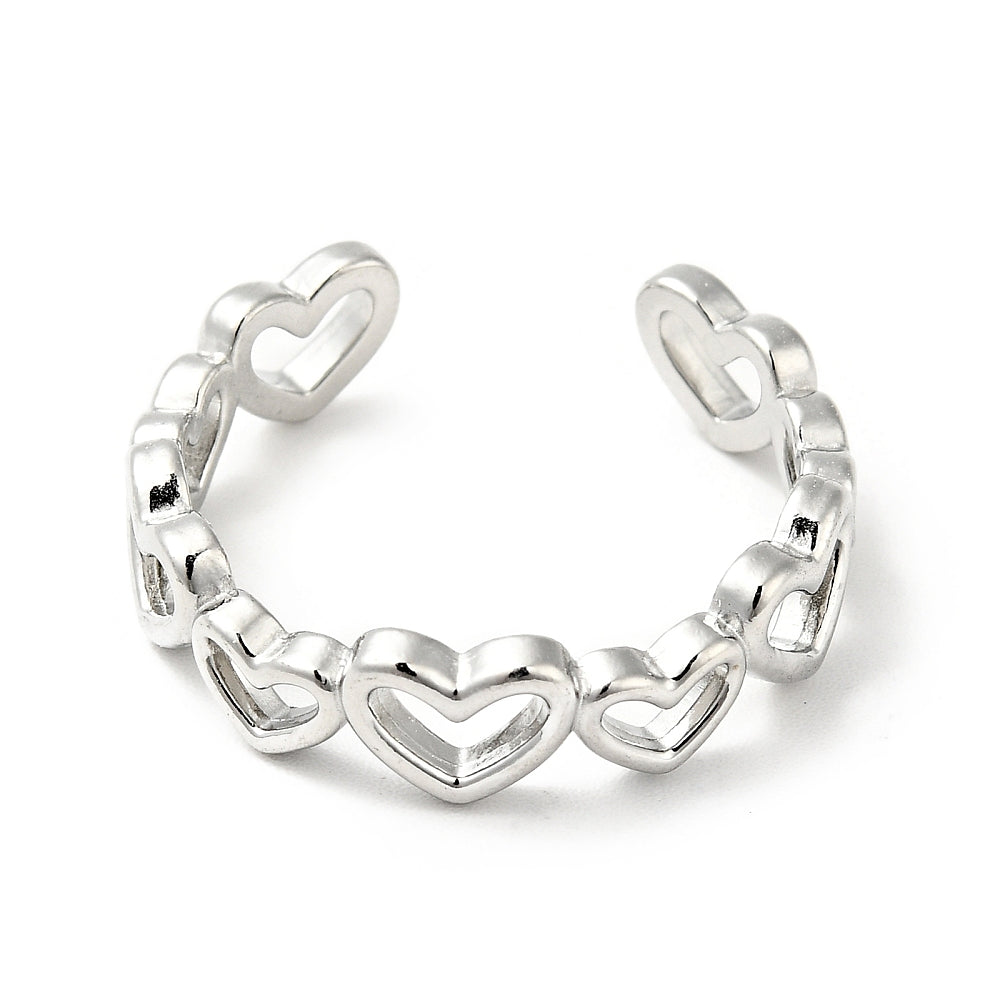 Hartlee Open Band Ring - Silver