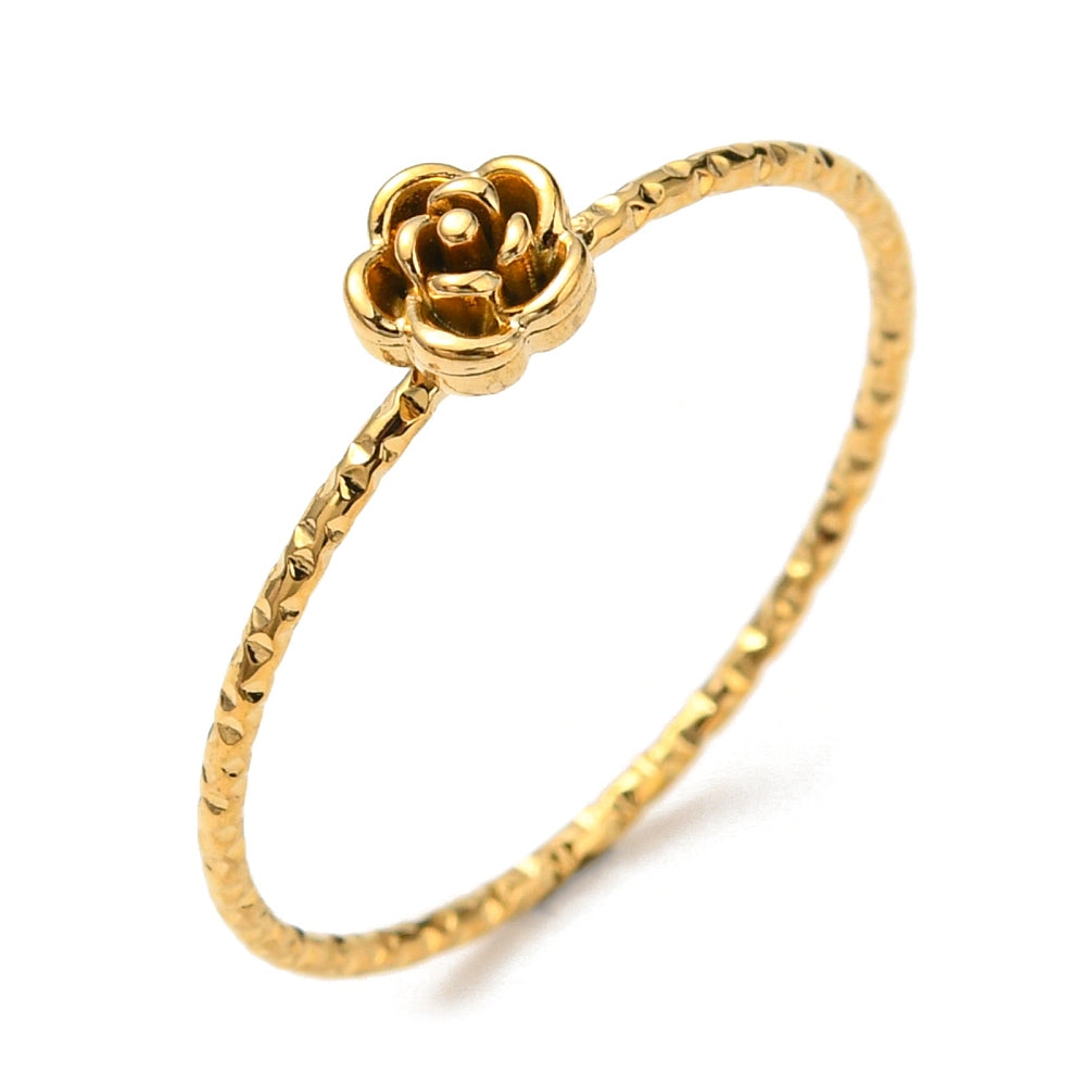 Rose Detail Ring