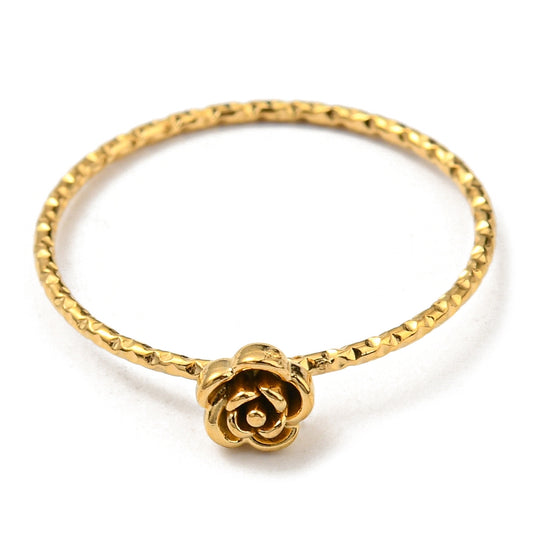 Calla Rose Detail Ring