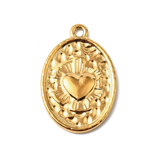 Filigree Heart Charm