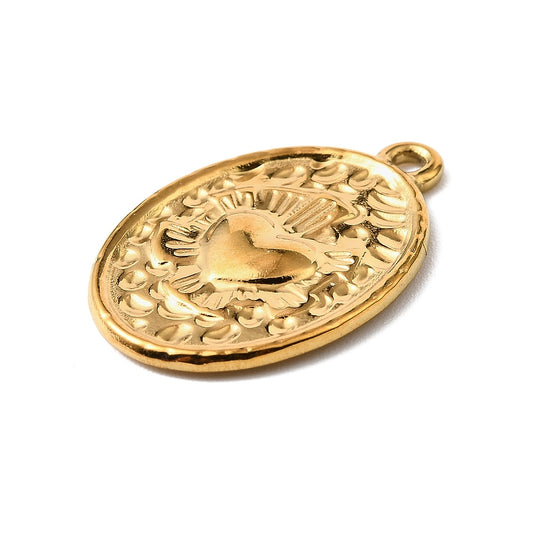 Filigree Heart Charm