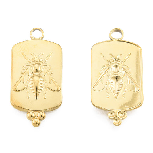 Bee Tag Charm