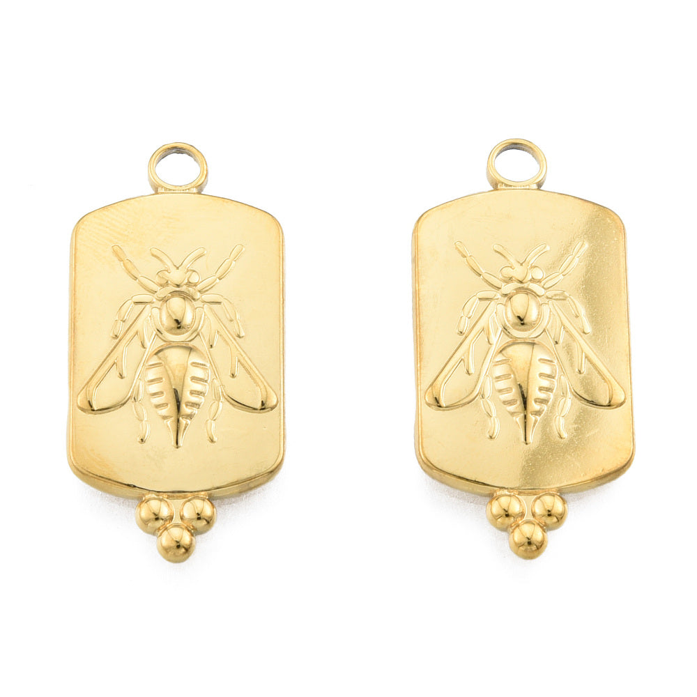 Bee Tag Charm