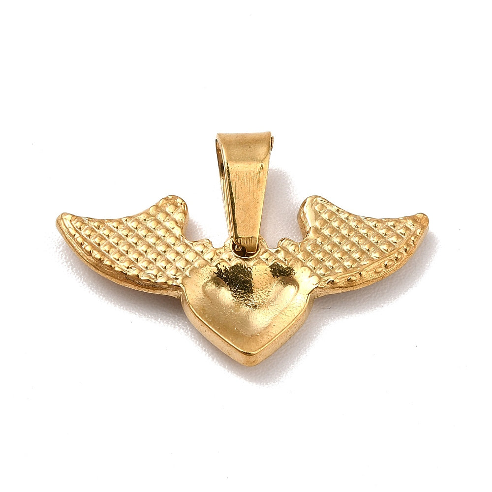 Winged Heart Pendant