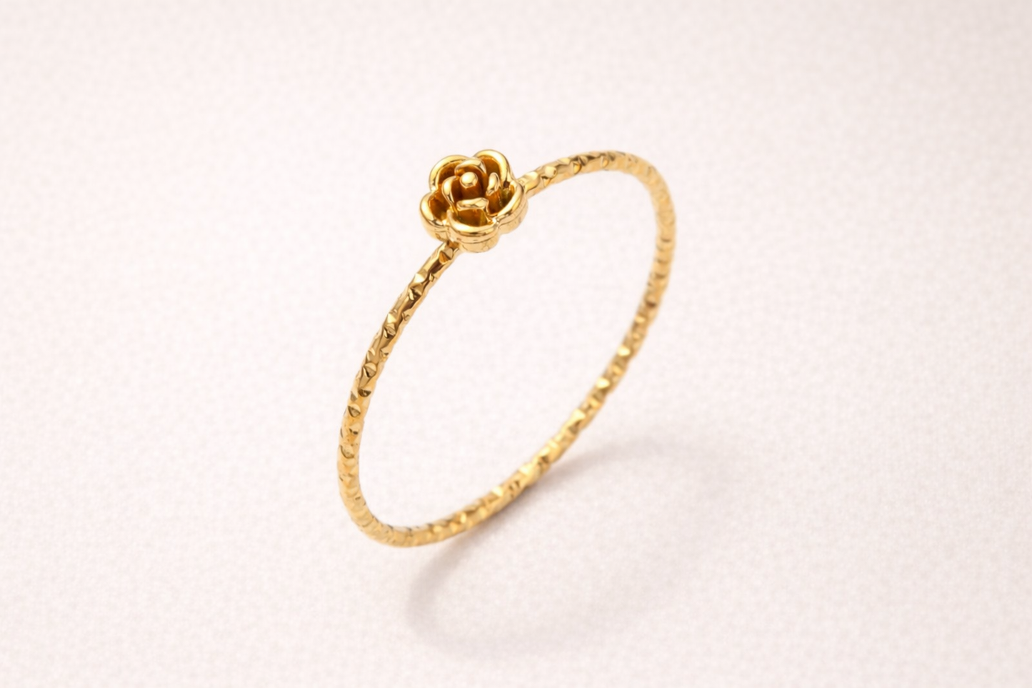 Calla Rose Detail Ring