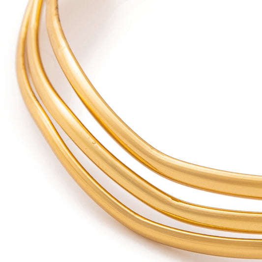 Wren Gold Bangle
