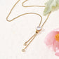 Luxe Heart Drop Necklace