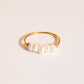 Freshwater Pearl Ring — Gold