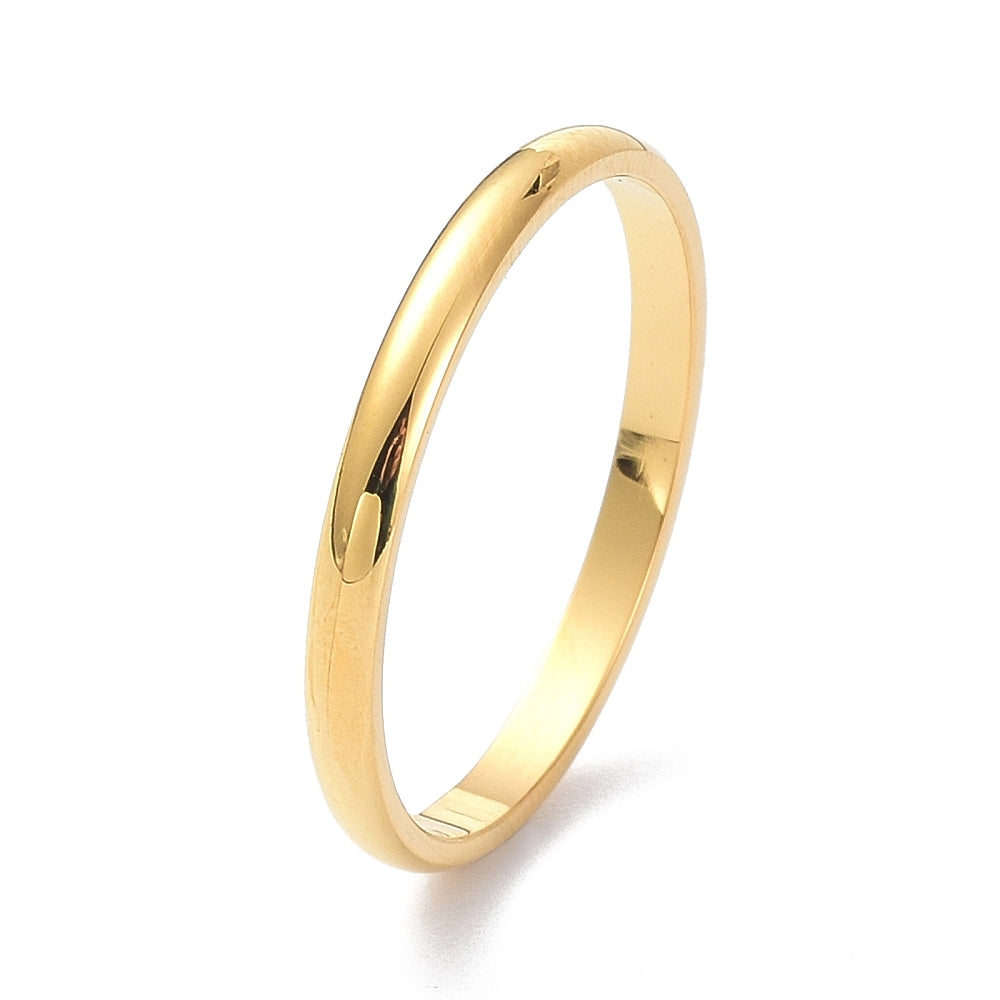 Classic Band Ring — Gold