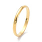 Classic Band Ring — Gold