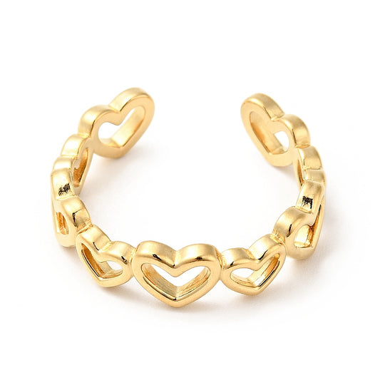 Heart Open Band Ring