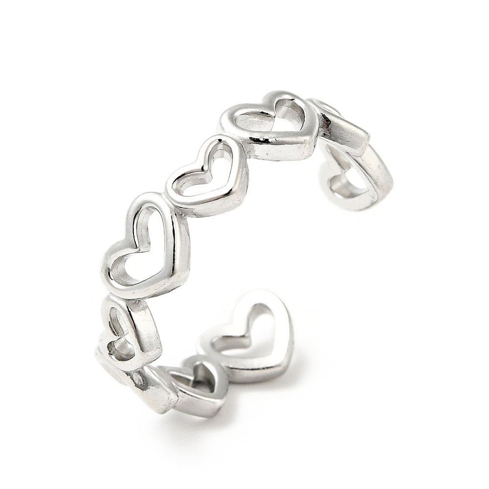 Hartlee Open Band Ring - Silver