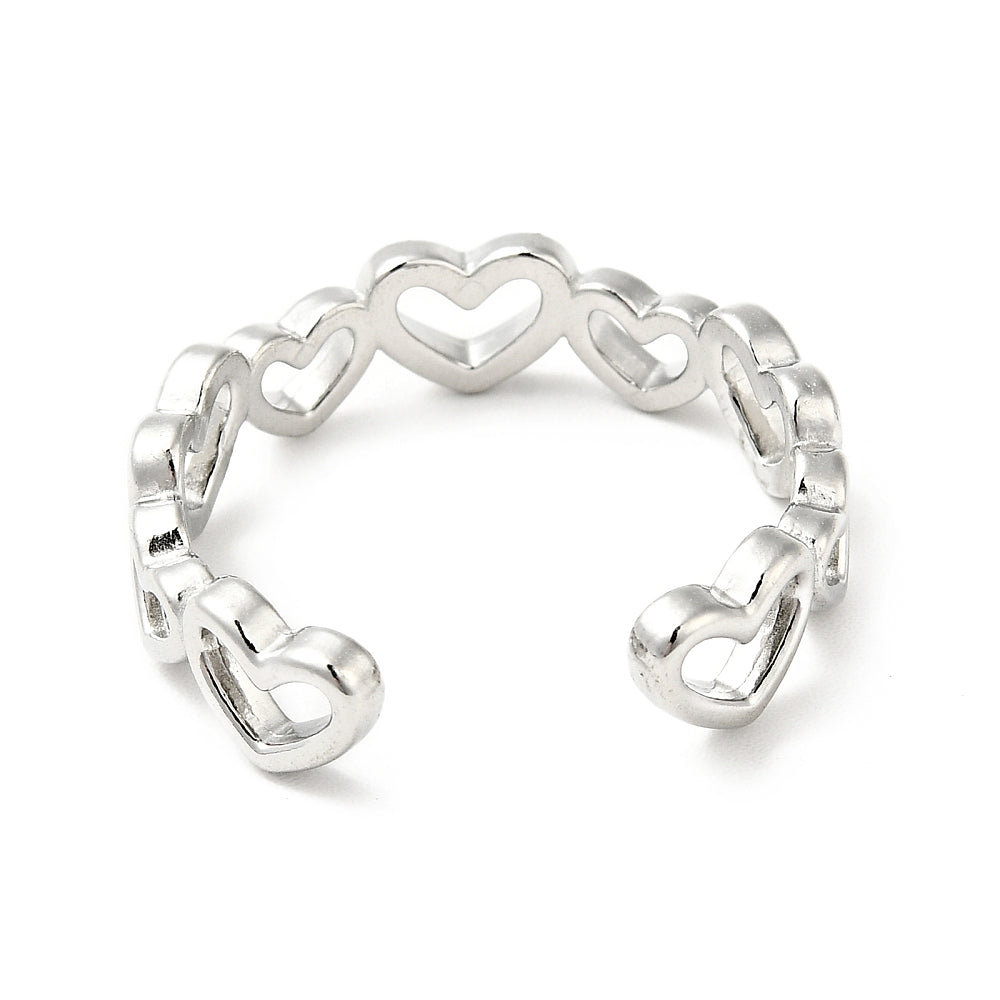 Hartlee Open Band Ring - Silver
