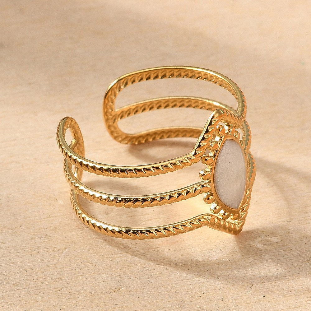 Luna Moonstone Ring