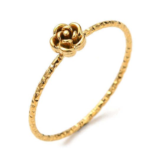 Rose Detail Ring