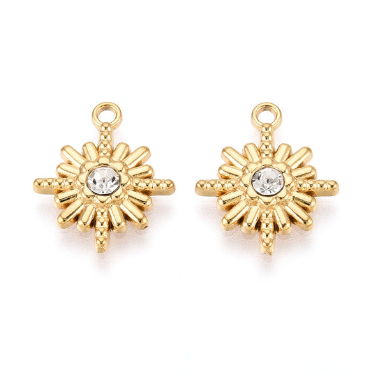 Starburst Charm — Gold