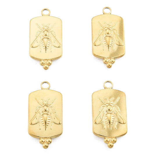 Bee Tag Charm
