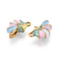 Pastel Shell Charm — Gold