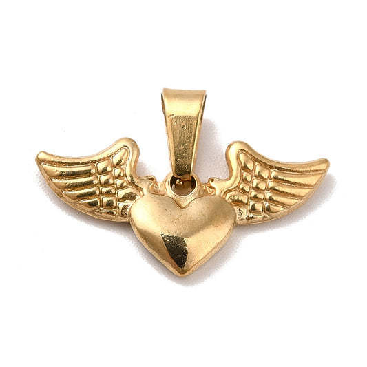 Winged Heart Pendant