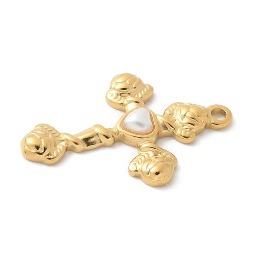 Angel Cross Charm
